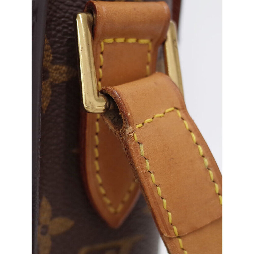 Louis Vuitton Monogram Leather Brown Saint Cloud Shoulder Bag - Picture 6 of 8